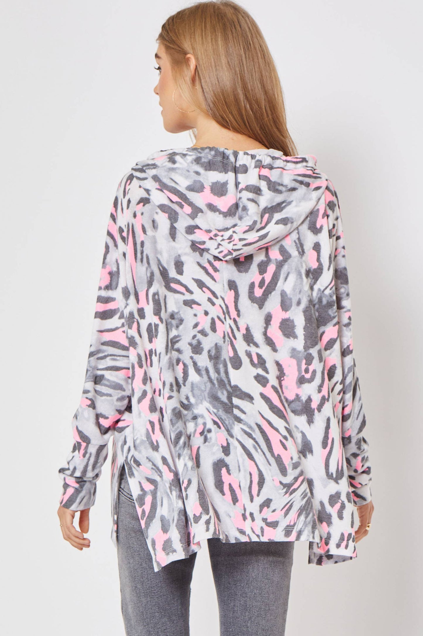 Leopard Print Hoodie