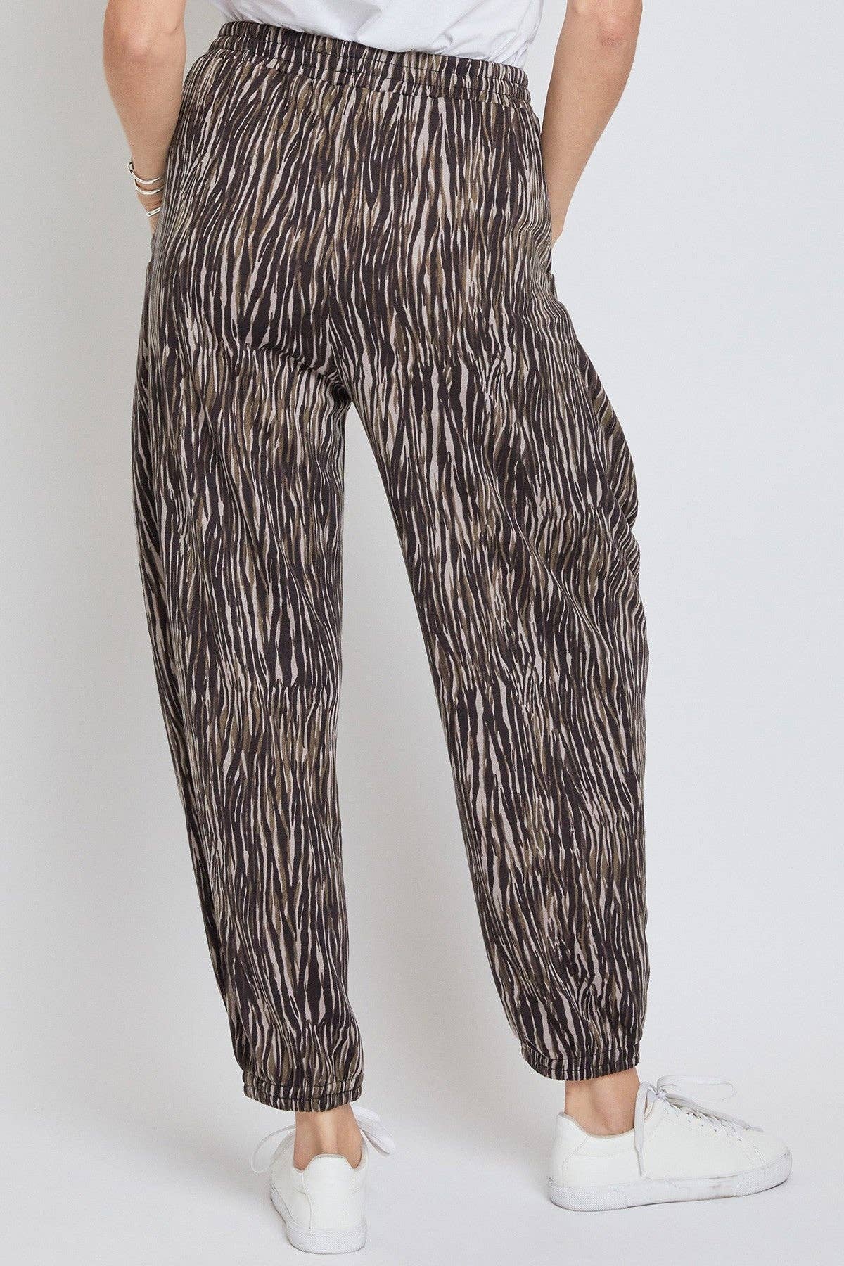 Elastic Ballon Pant with Pockets