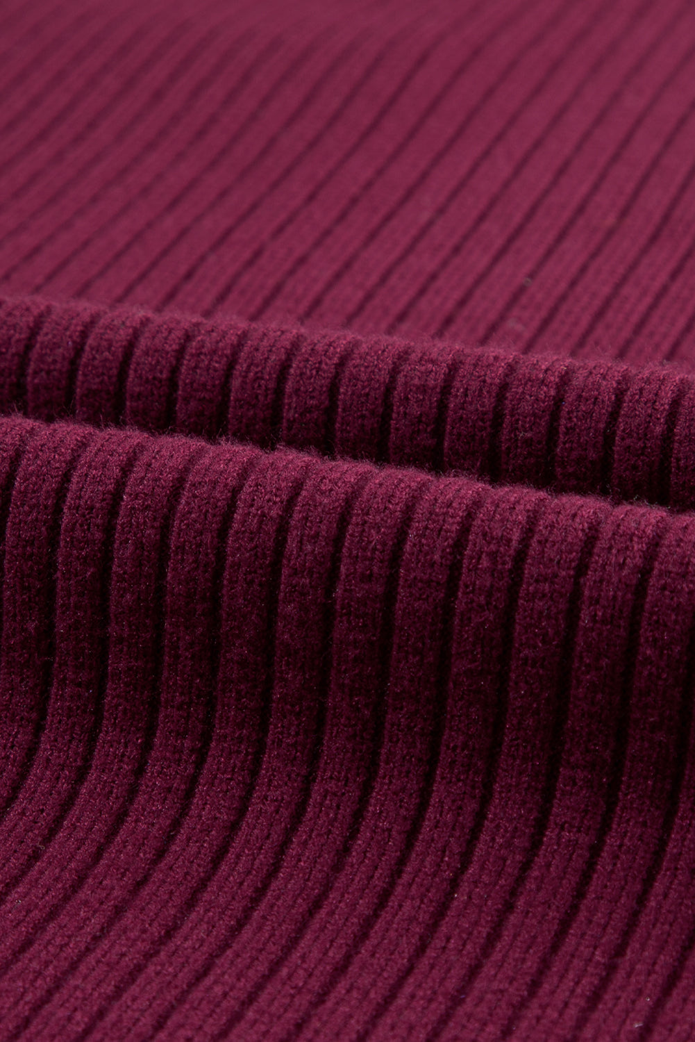 Patch Pocket Ribbed Knit Short Sleeve Sweater