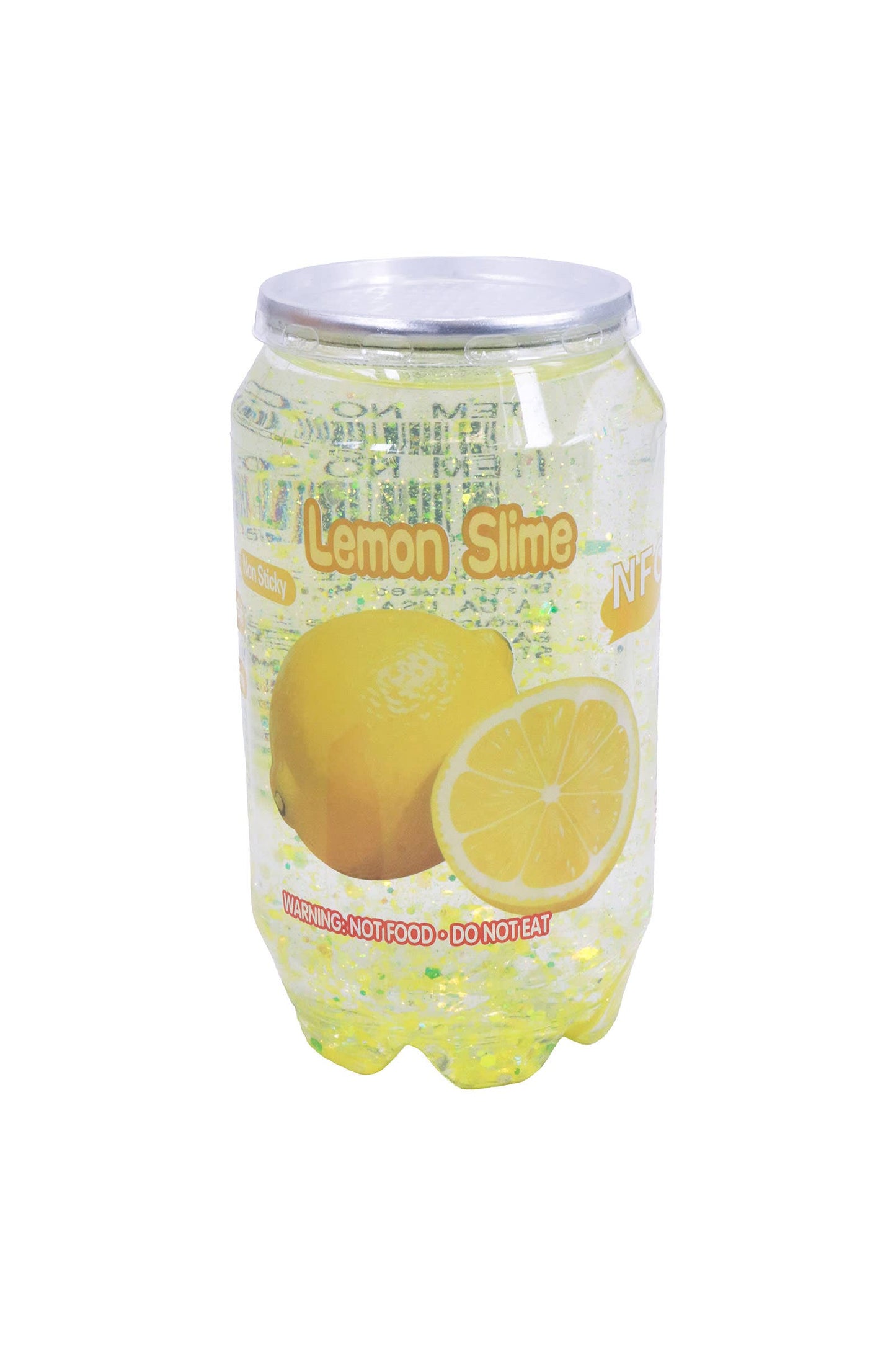 Sparkling Yellow Citrus Melon Fruit Soda Can Glitter Slime EST Arrival Mid Aug
