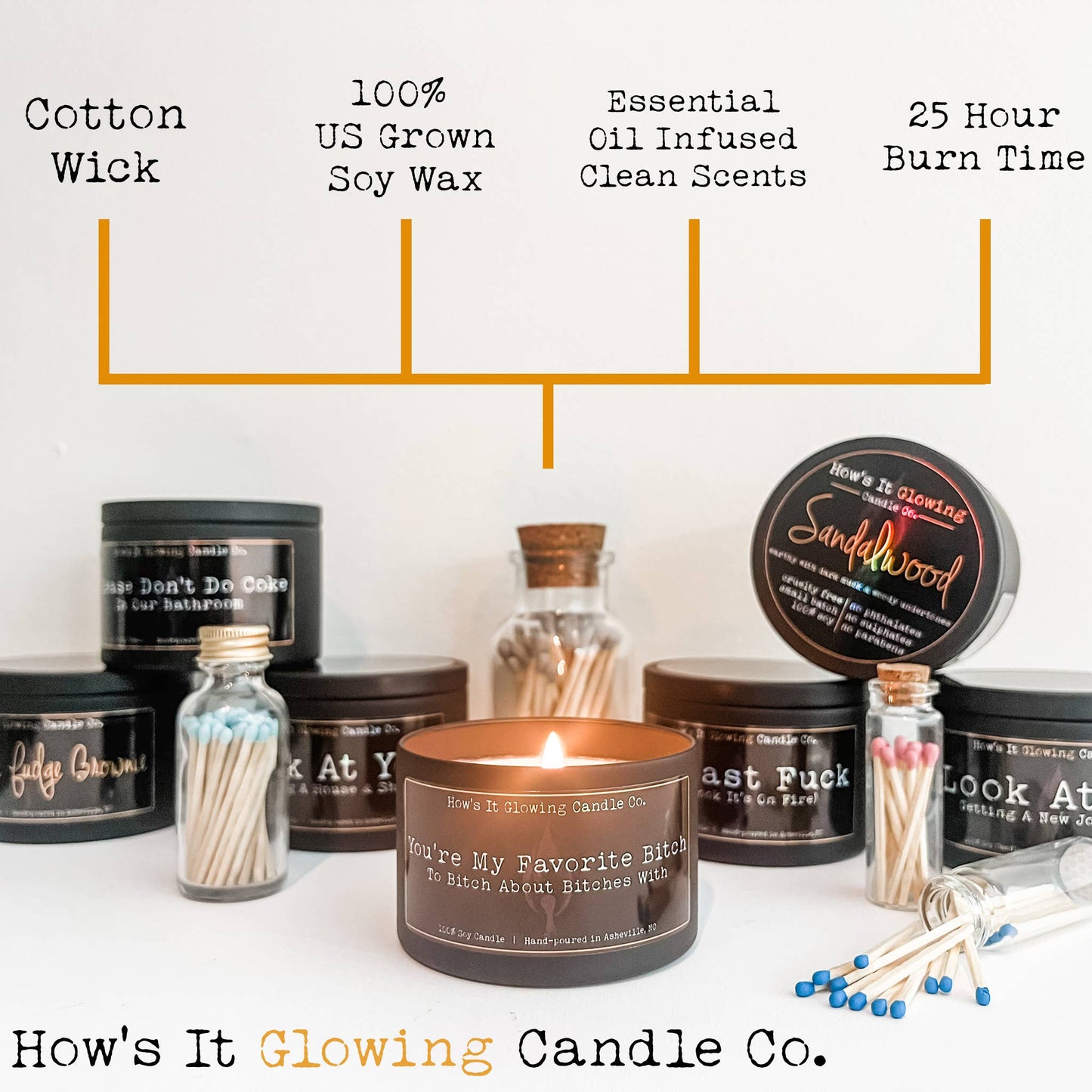 Having Me As A Wife... | Funny 100% Natural Soy Candle
