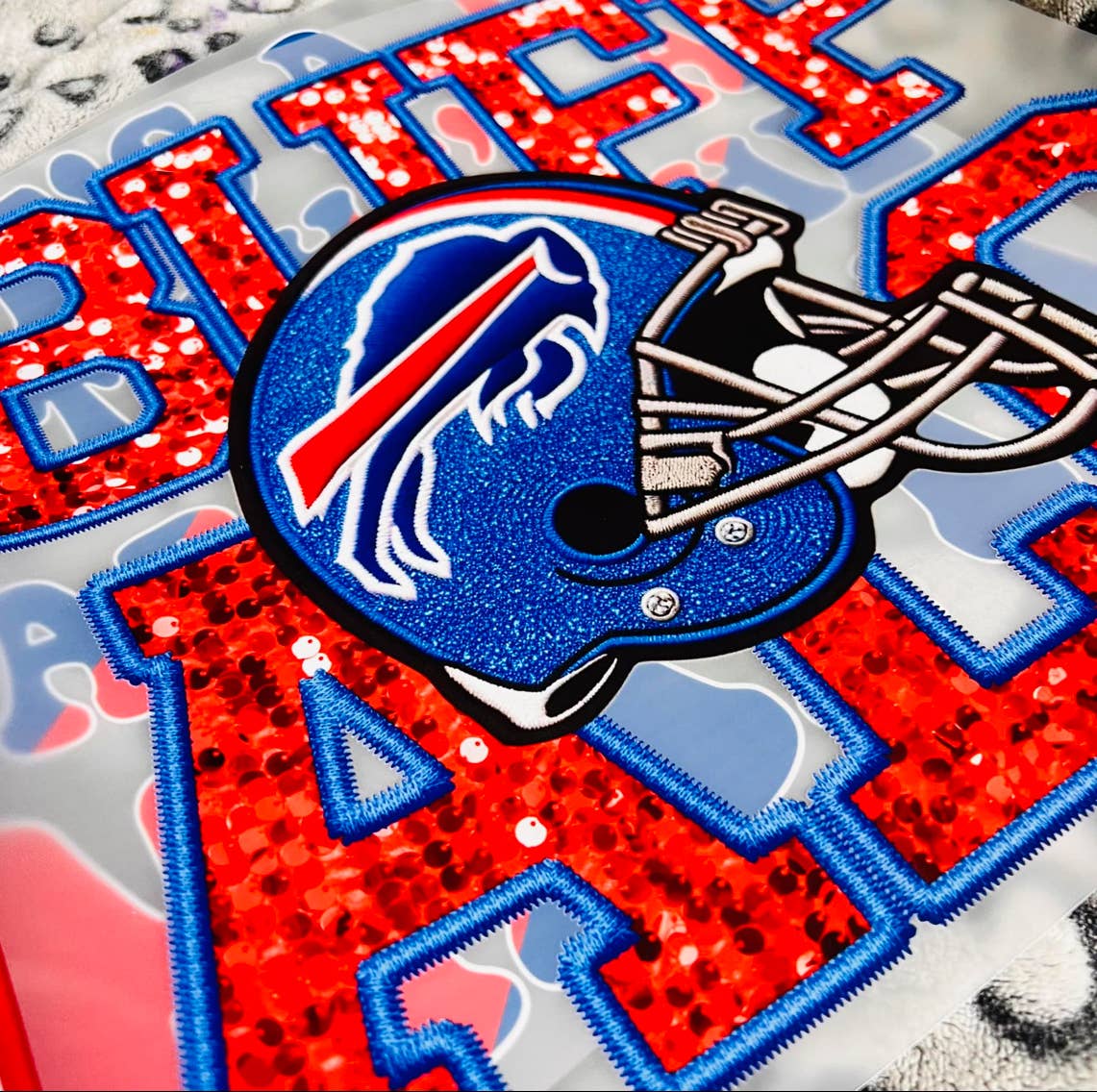 Buffalo Glitter Crewneck