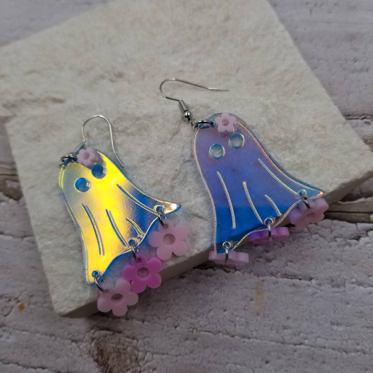 Halloween Lady Ghost Earrings