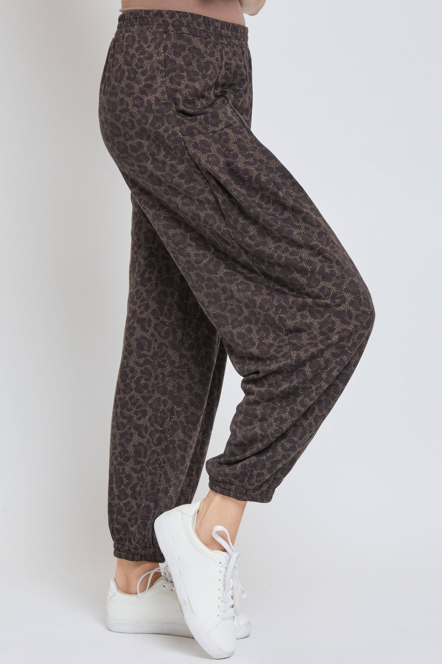 Elastic Ballon Pant with Pockets