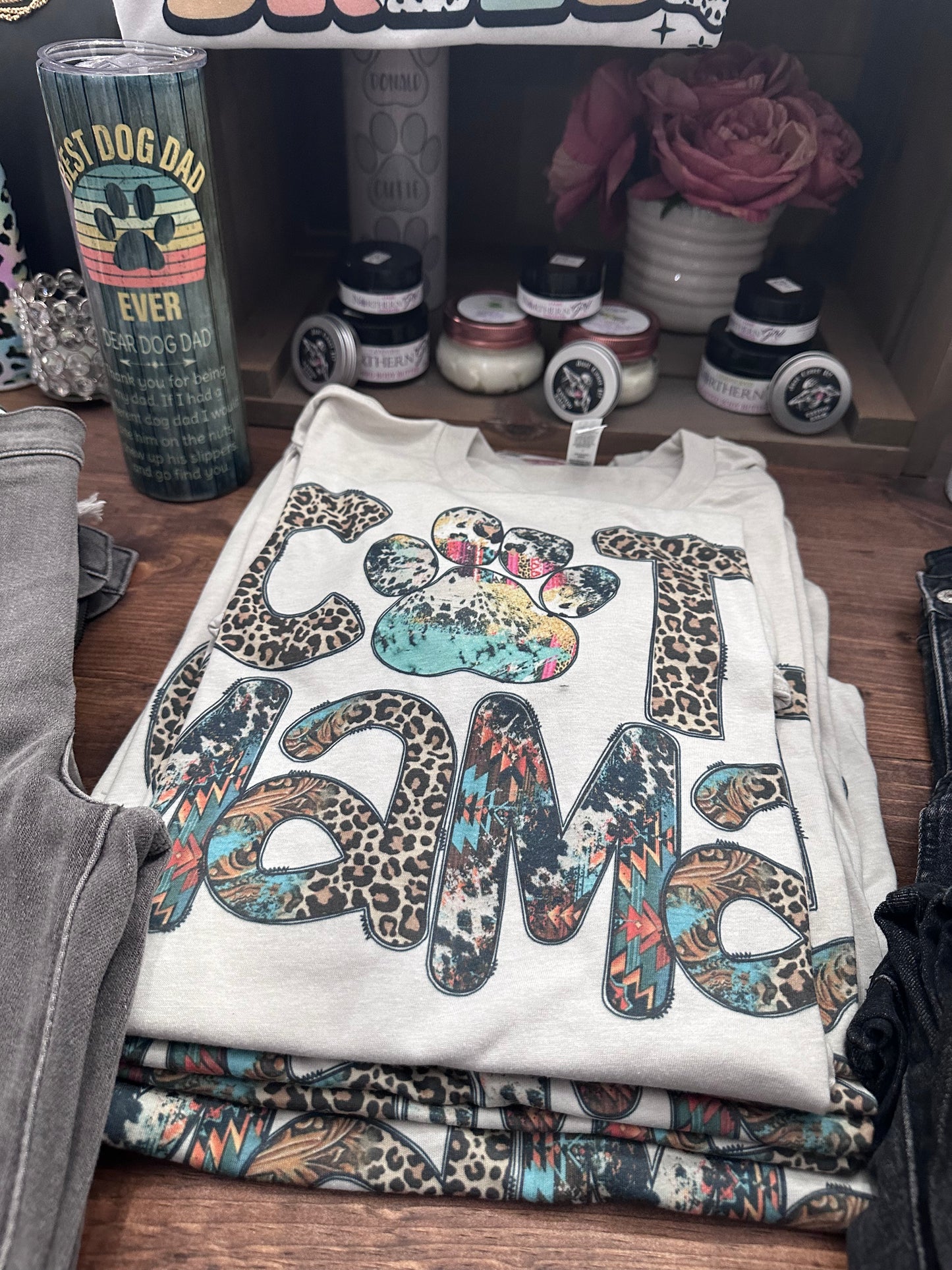 Cat mama tee