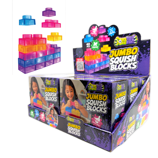 Fun Doh JUMBO Squish Blocks Building Sensory Toy INSTOCK