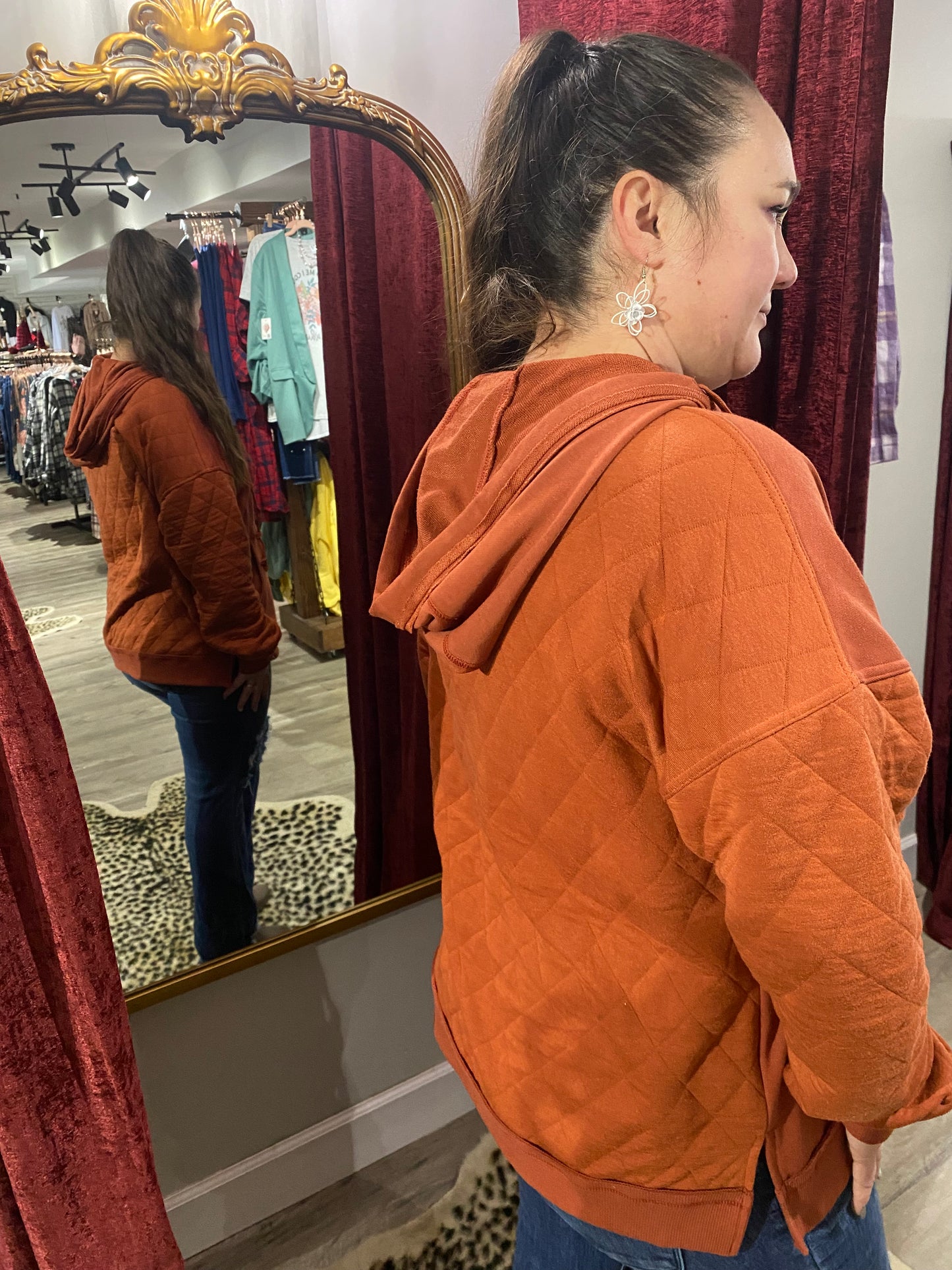 Burnt Orange Hoodie