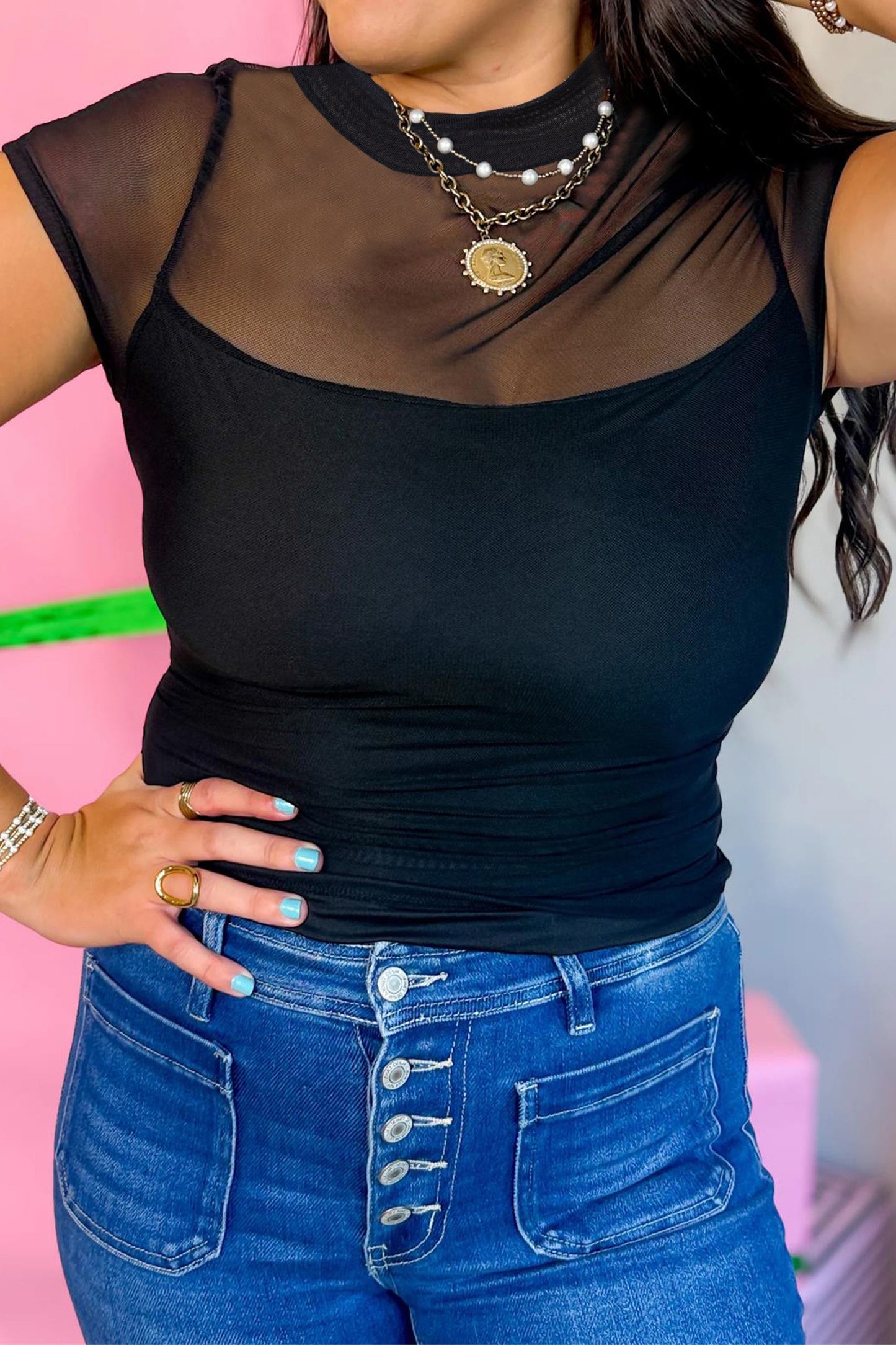 Sheer Wear Out Top