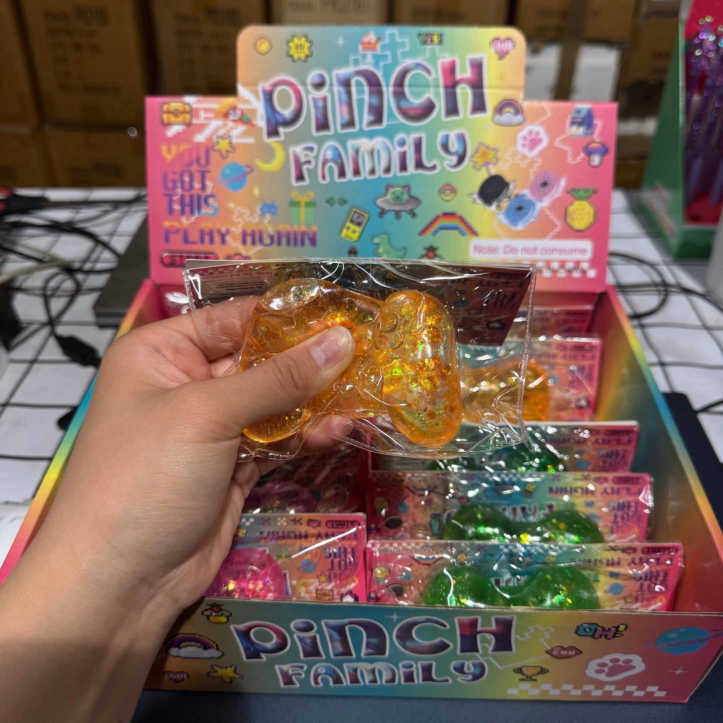 Sugar Squeeze Glitter Game Controller | A161