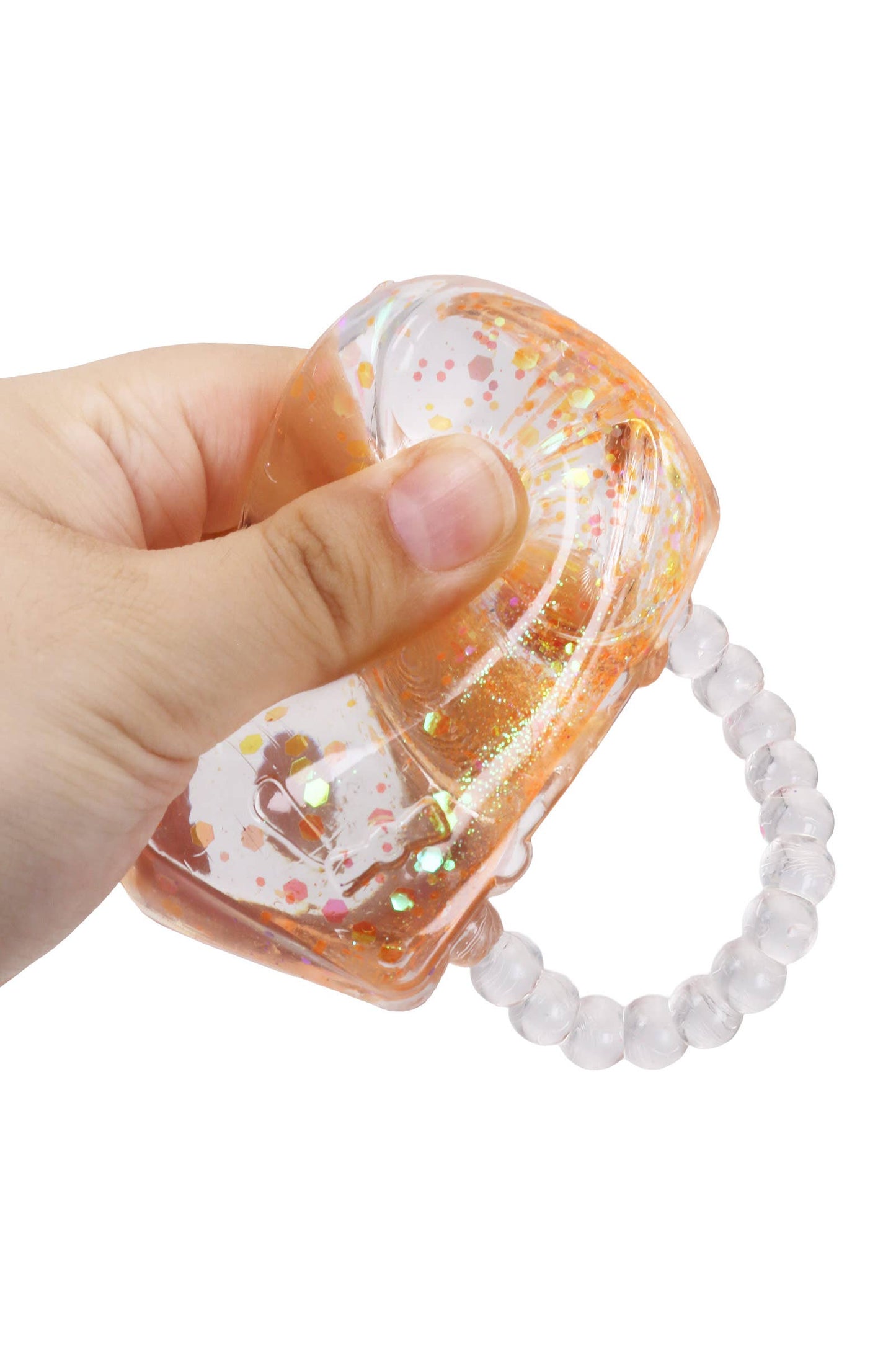 Handbag Purse Glitter Maltose Putty Slime Filled Squishy Toy EST Arrival Mid Aug