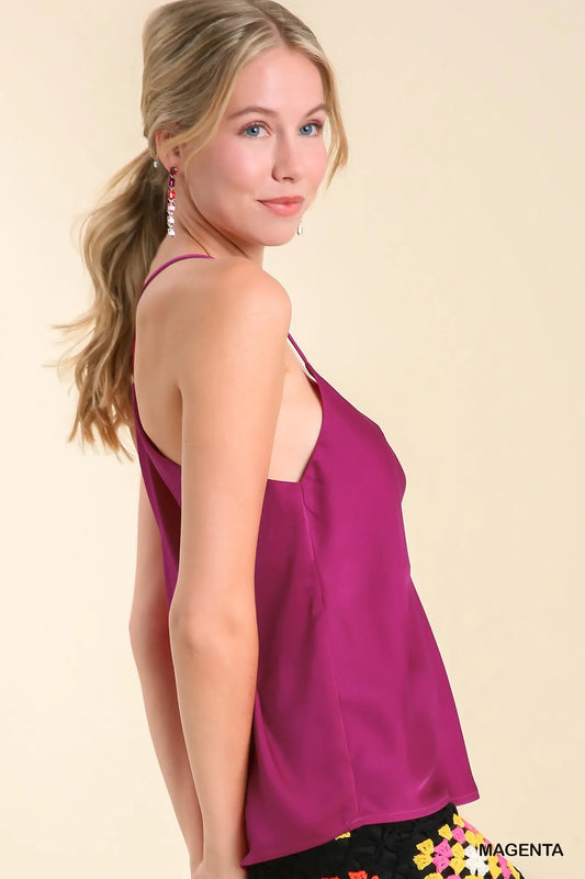 Satin Tank Top