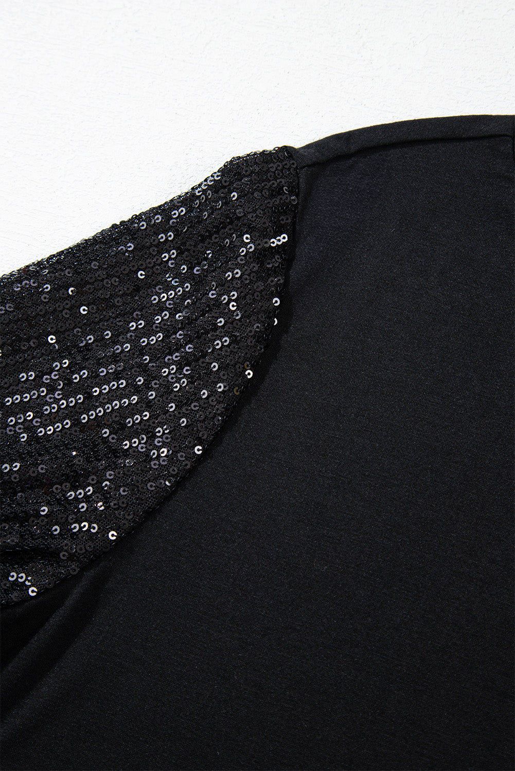 Black Sequin Sale Top