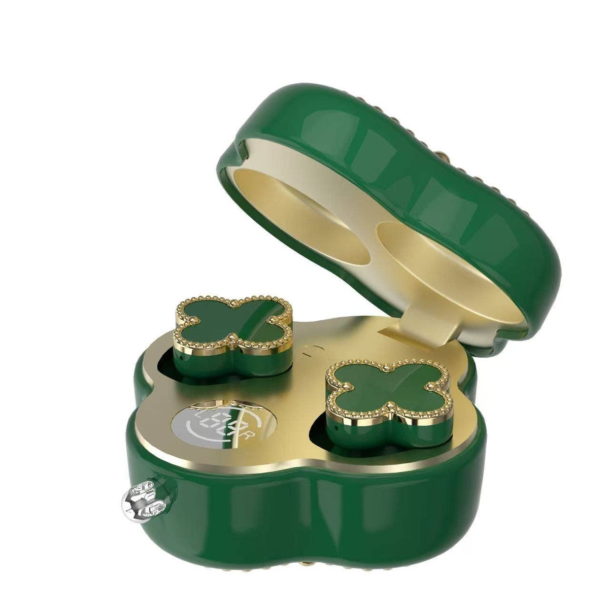 Clover Style Wireless Earbuds with Charging Case
