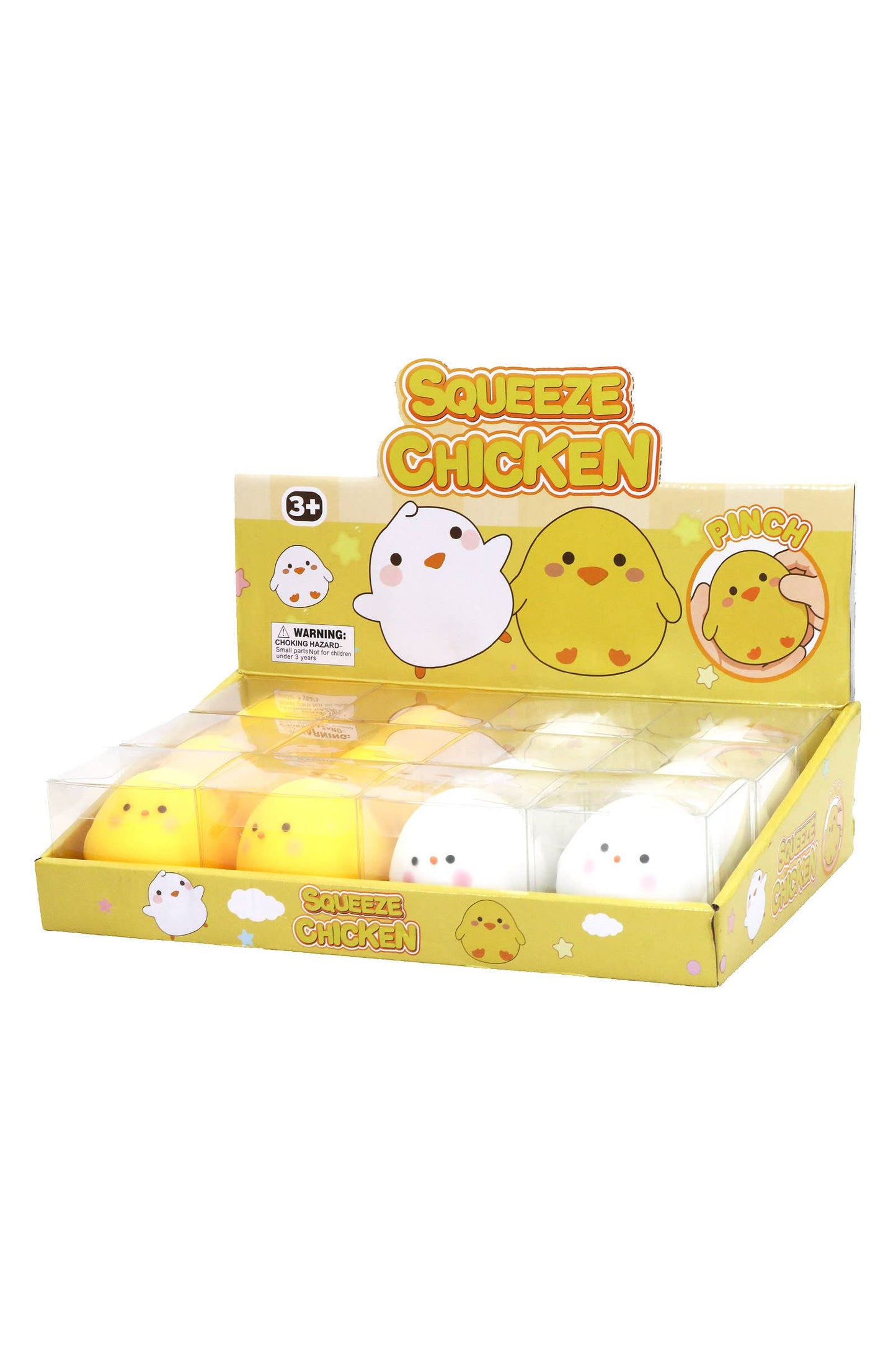 Chubby Baby Chick Soft Fluffy Slime Filled Squishy Toy