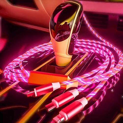 All In One Phone Charger-  Light Up Cable