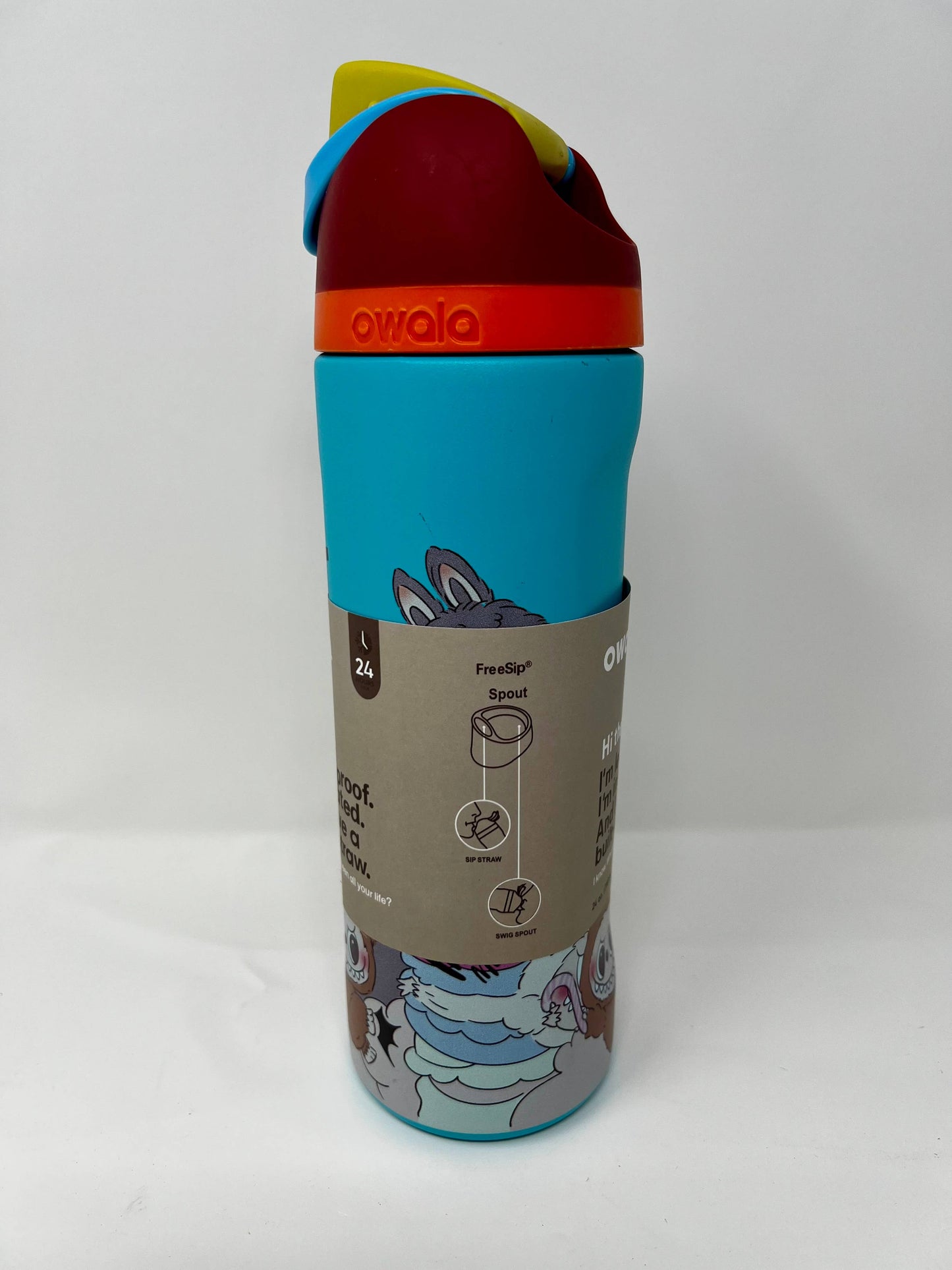 Monster Printed Owala Bottle