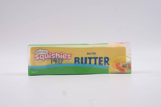 Pre Order Giant Butter Stick 10" Stretchy Squishy EST Arrival July 17th
