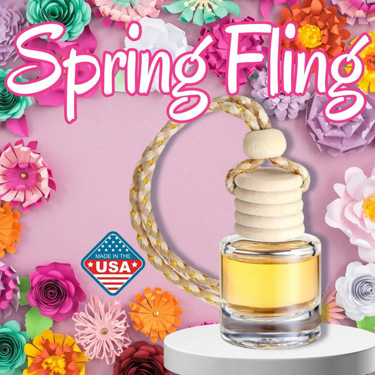Spring Fling (vanilla sugar & orchid) ~ Car Home Fragrance Diffuser Air Freshener
