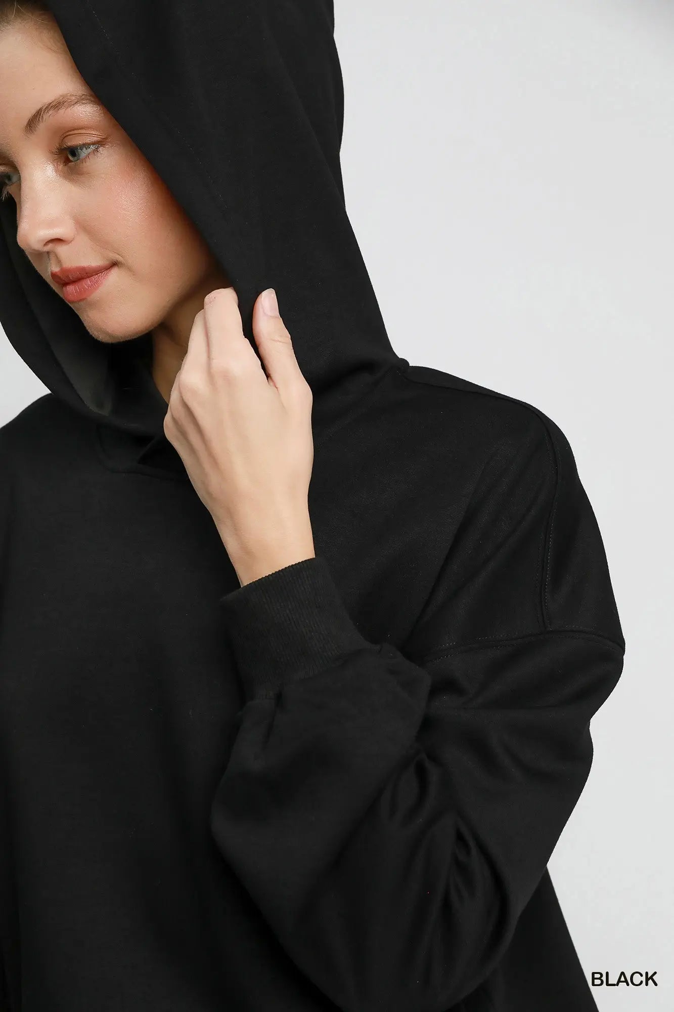 Ruched Bonfire N Elegant Hoodie