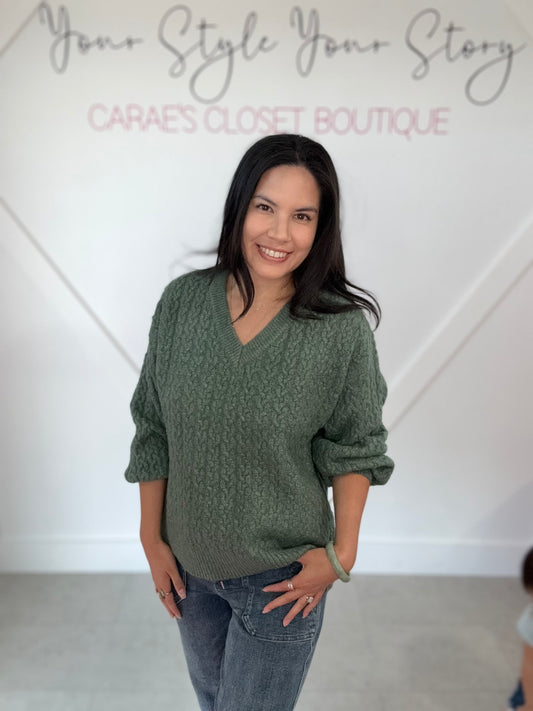 Sage Advice Sweater