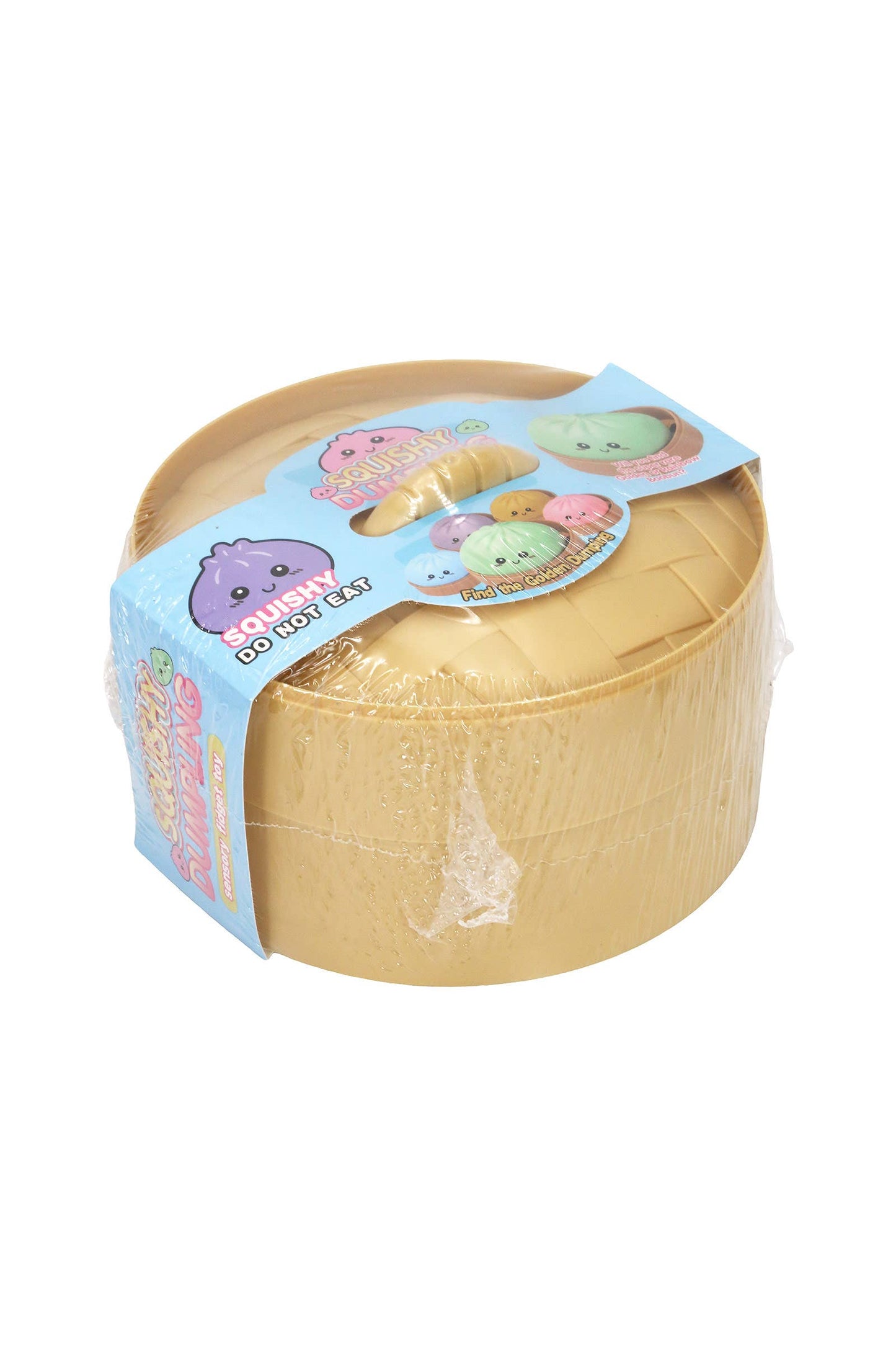 JUMBO Rainbow Ombre Dumpling Slime Filled Squishy - 6 Inch