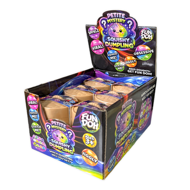 Pre-Order Squishy Mystery Mini Petite 2.5" Dumpling Toy EST Arrival June 10th