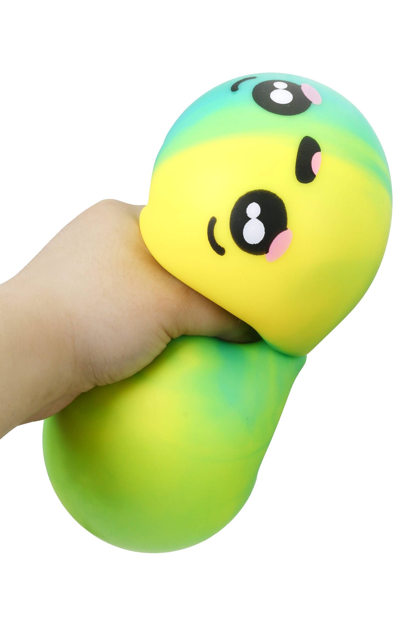 JUMBO Ombre Dumpling Bun Soft Slime Filled Squishy - 6 Inch EST Arrival Mid Aug