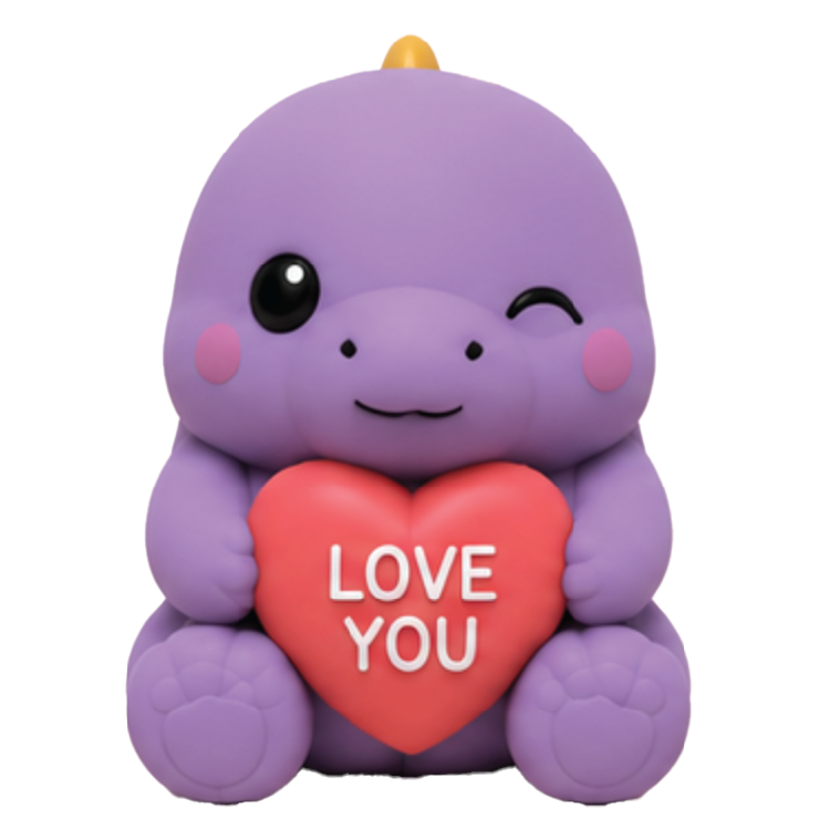 Fun Doh JUMBO Valentines Love Squad Squishy SHIPS JAN 1st
