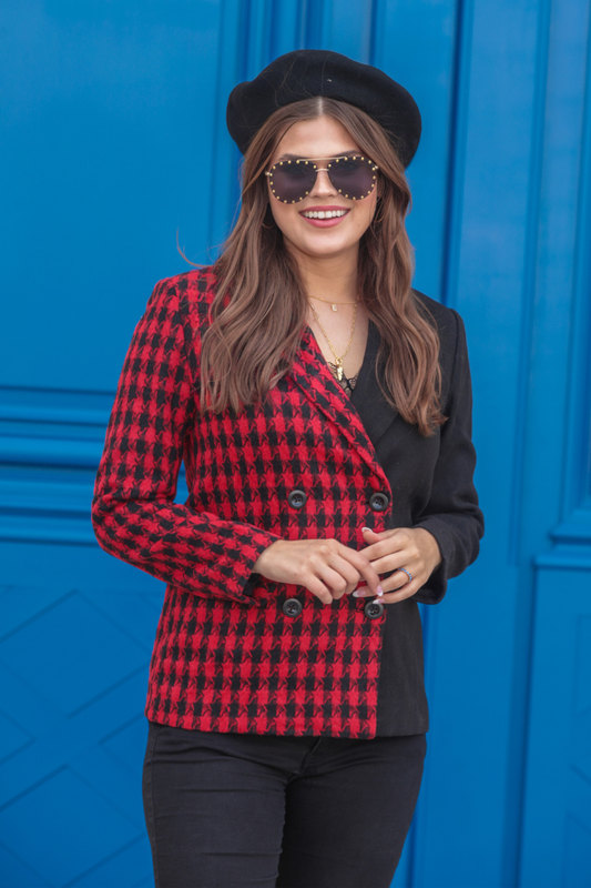 Bennett Buffalo Plaid Carazy Blazer