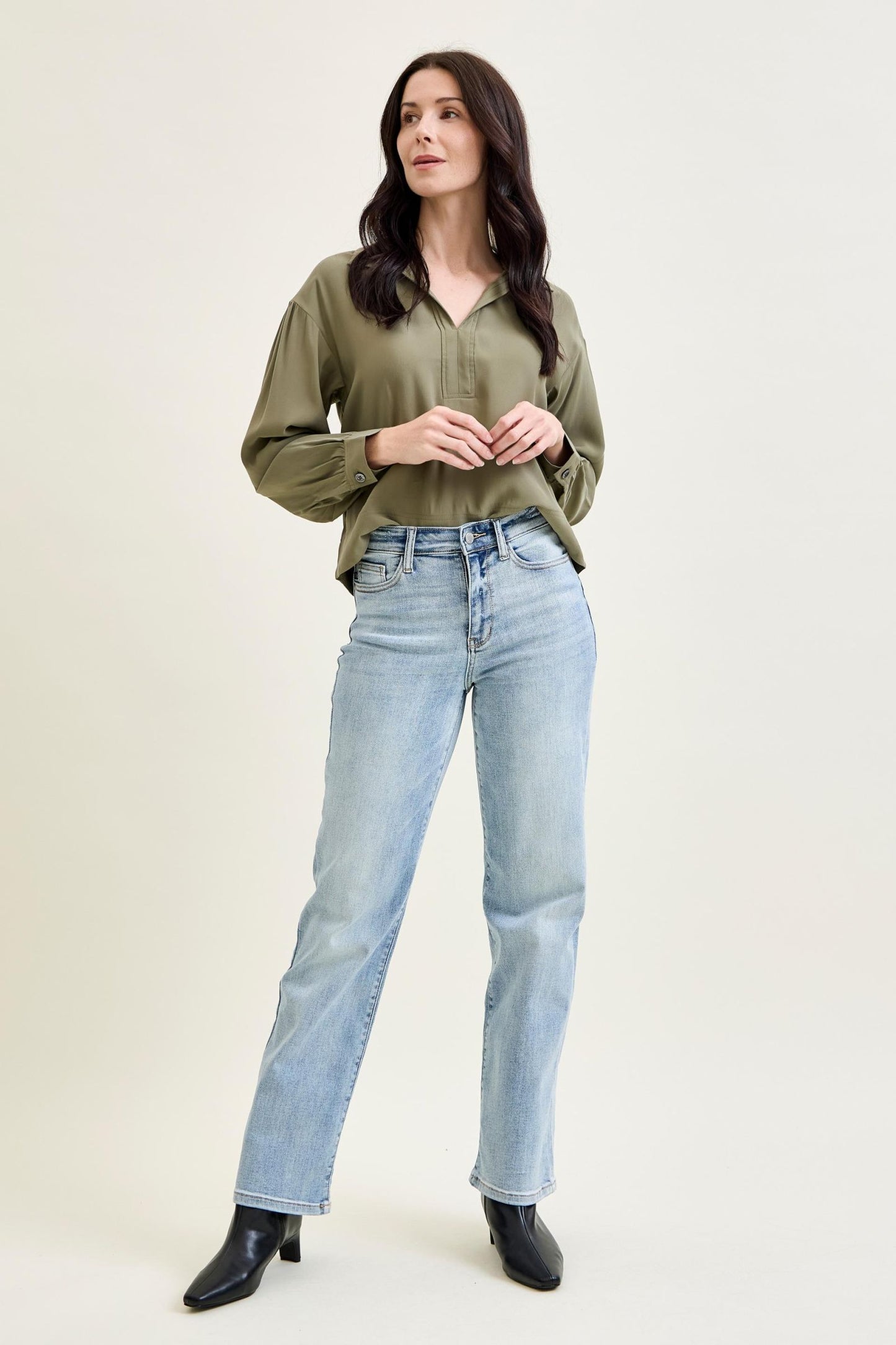 Judy Blue Straight Leg Jean