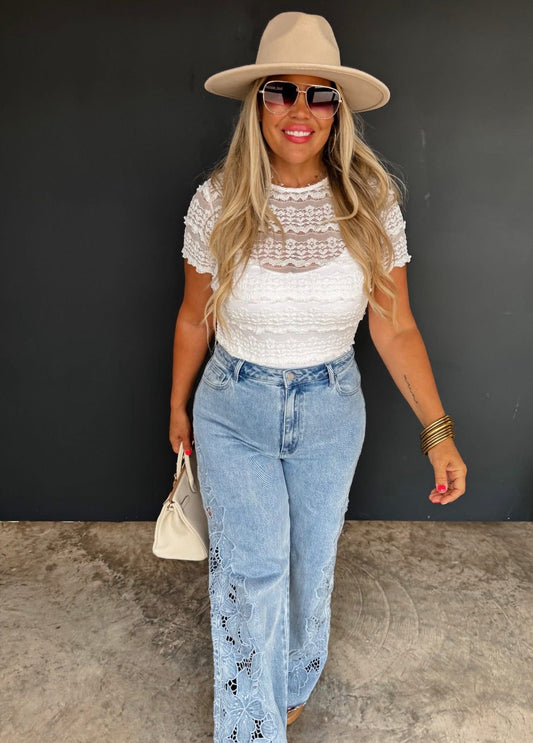 Blakeley Denim Lace Jean