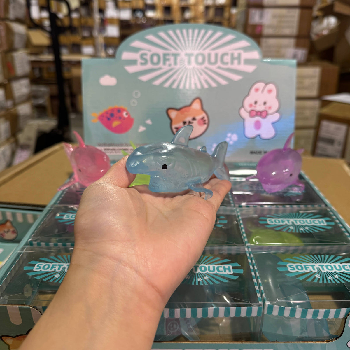 Coconut Oil Shark Squishy
