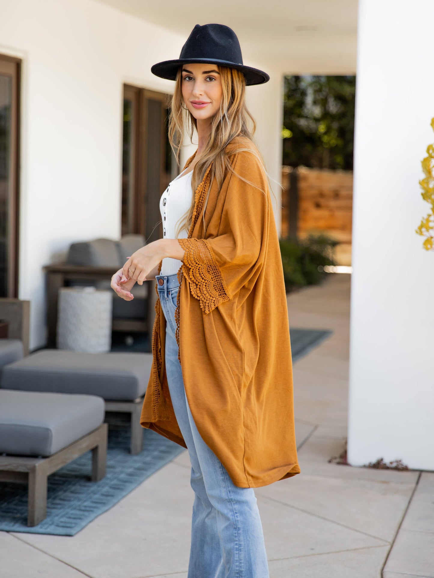 Sparrow Lace Kimono Cardigan