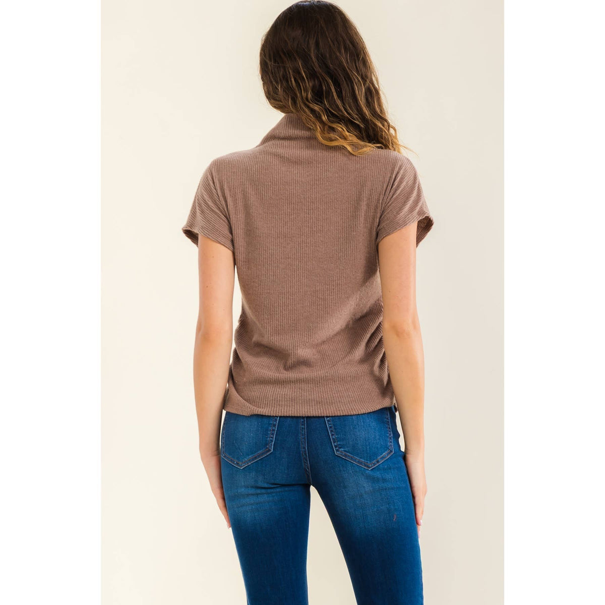 SOFT FUNNEL SWEATSHIRT