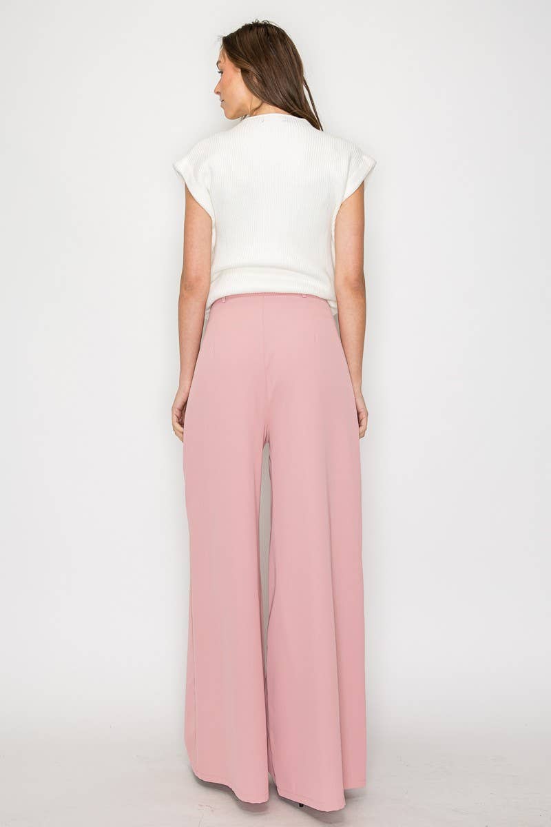 CASUAL WIDE LEG TROUSER PANT
