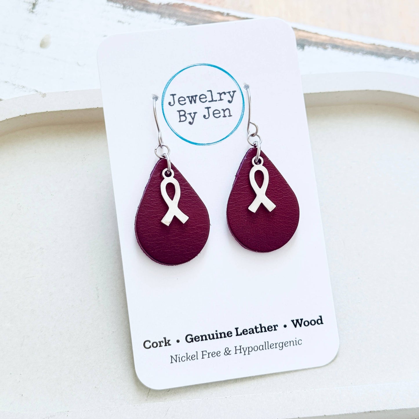 Awareness Ribbon Earrings