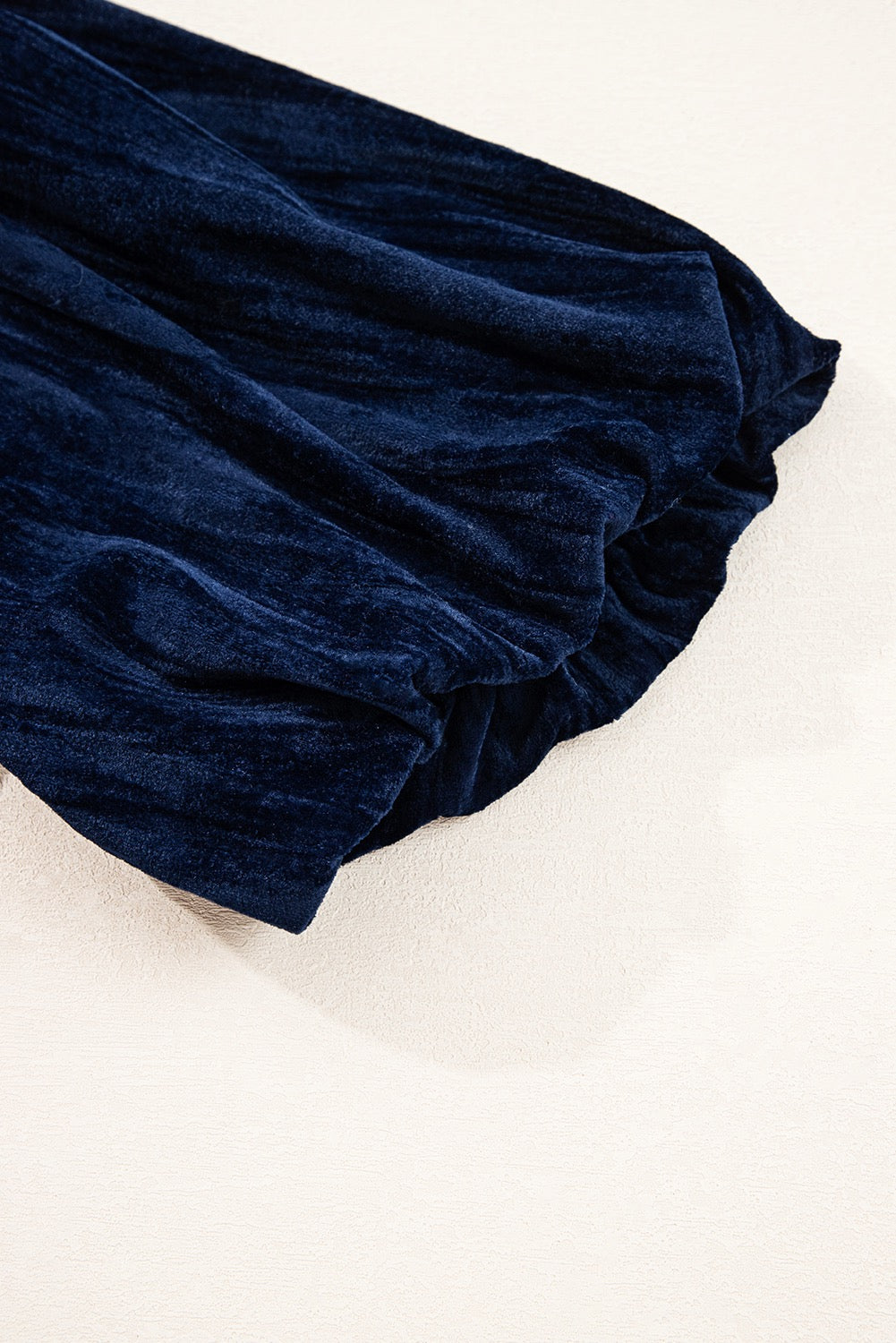 Blue Christmas Curvy Velvet Dress