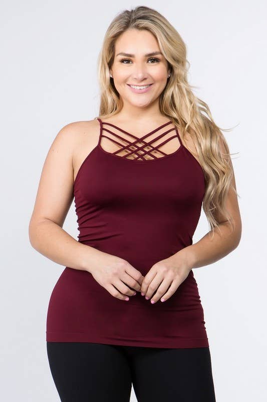 Yelete Curvy Seamless Triple Criss-Cross