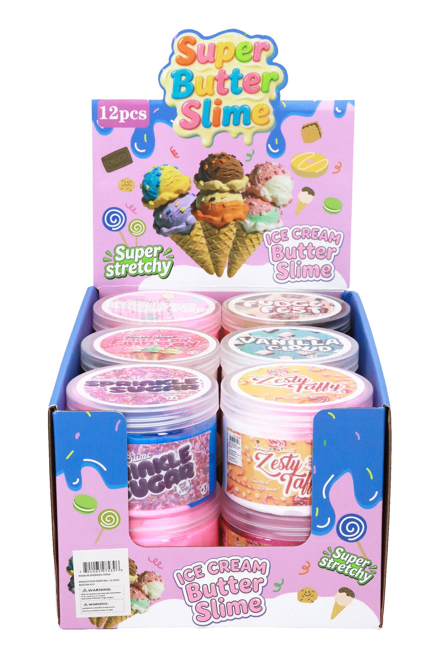 Sweet Desserts Butter Slime Jar -EST Arrival Mid Aug