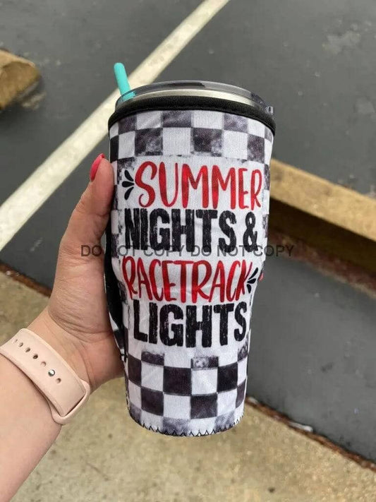 20 OZ Racetrack Lights Cup Cover