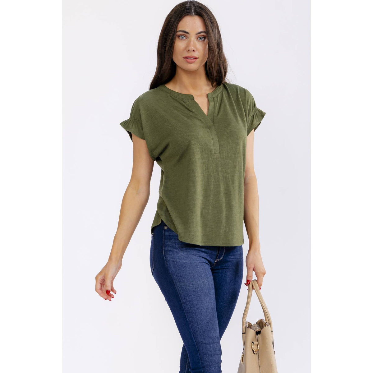 SPLIT NECK DOLMAN