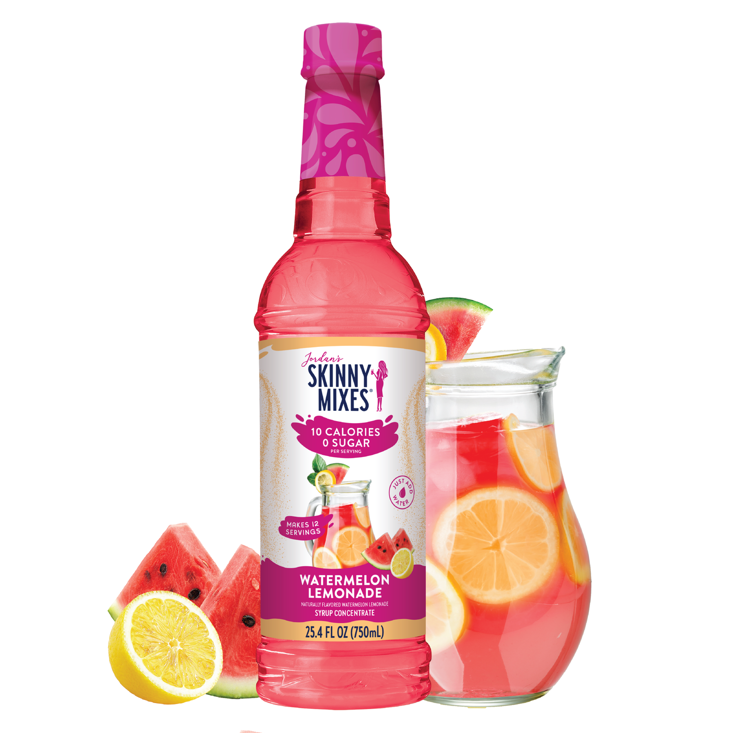 Sugar Free Watermelon Lemonade Syrup Concentrate