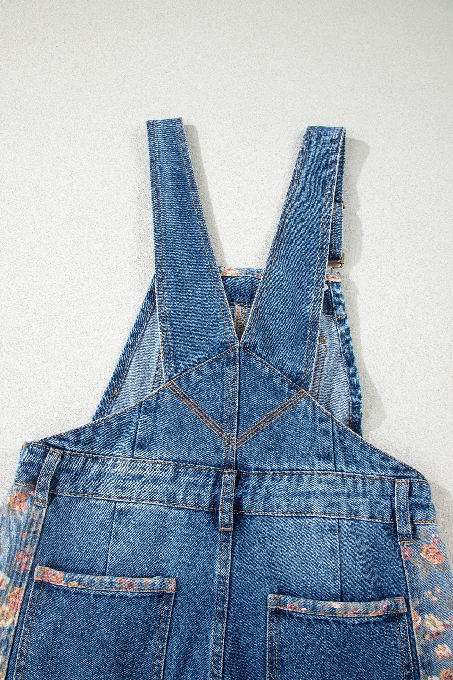 Blush & Blossom Denim Overalls