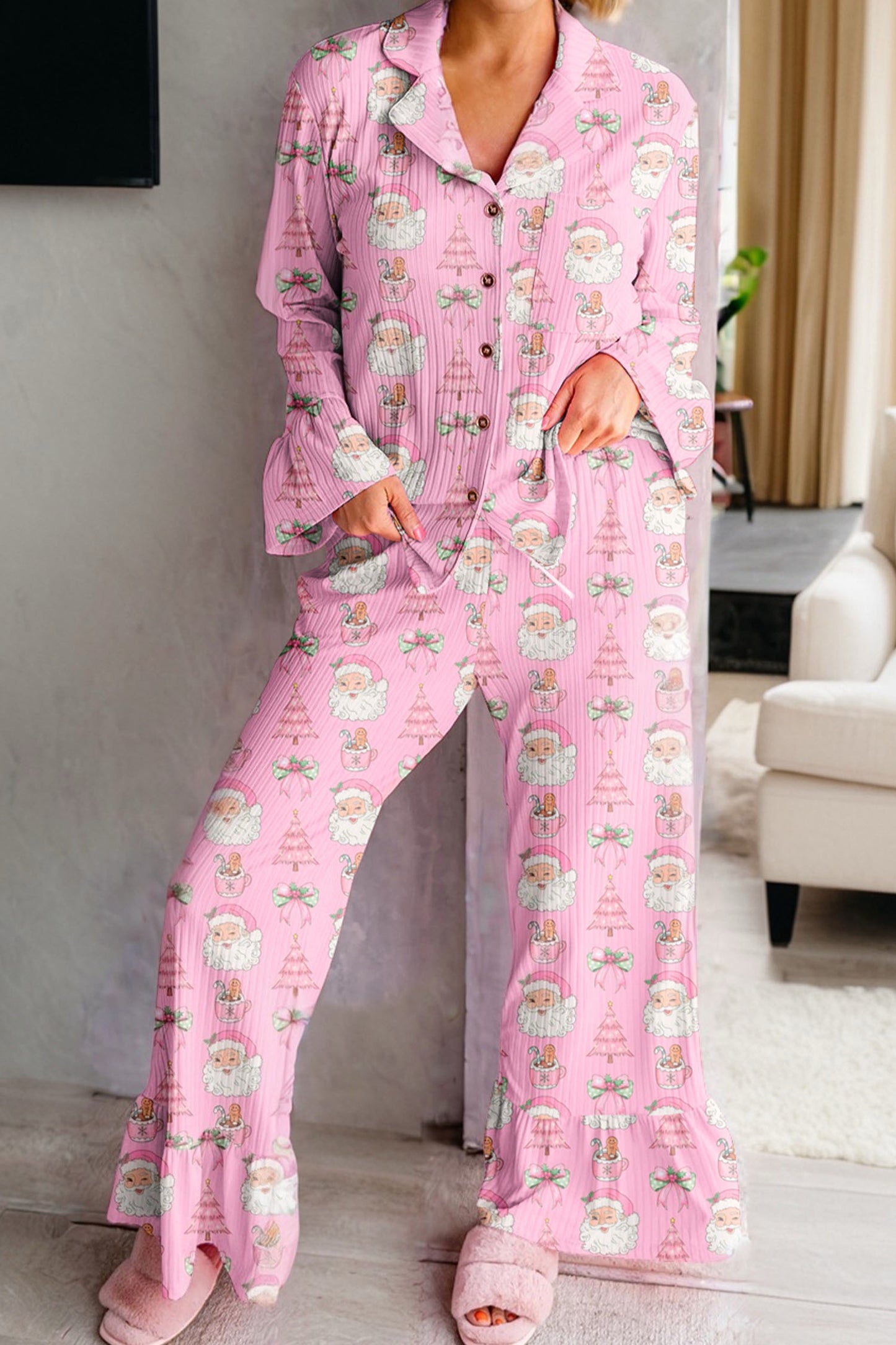 Pink Christmas Pajamas