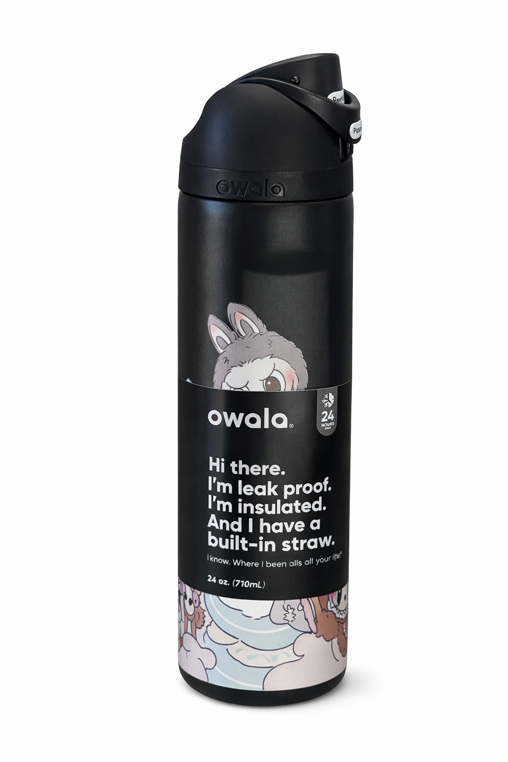 Monster Printed Owala Bottle