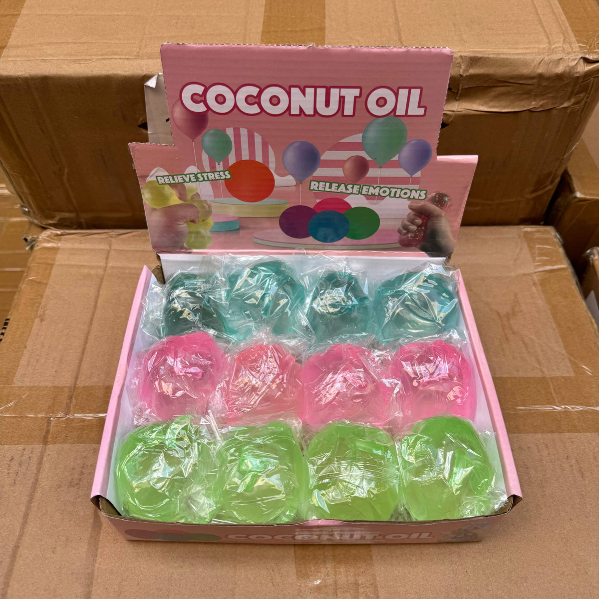 Coconut Oil Vaseline Colorful Apple Squishy