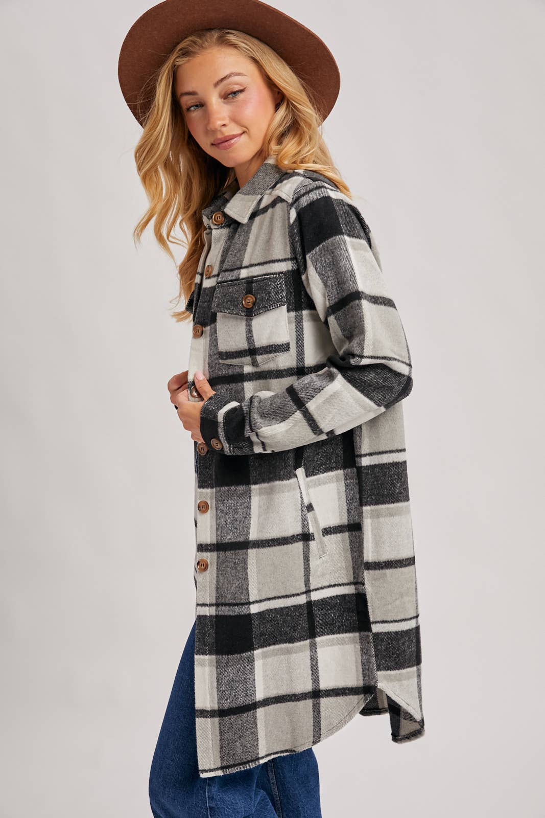 FLANNEL  PLAID SHACKET