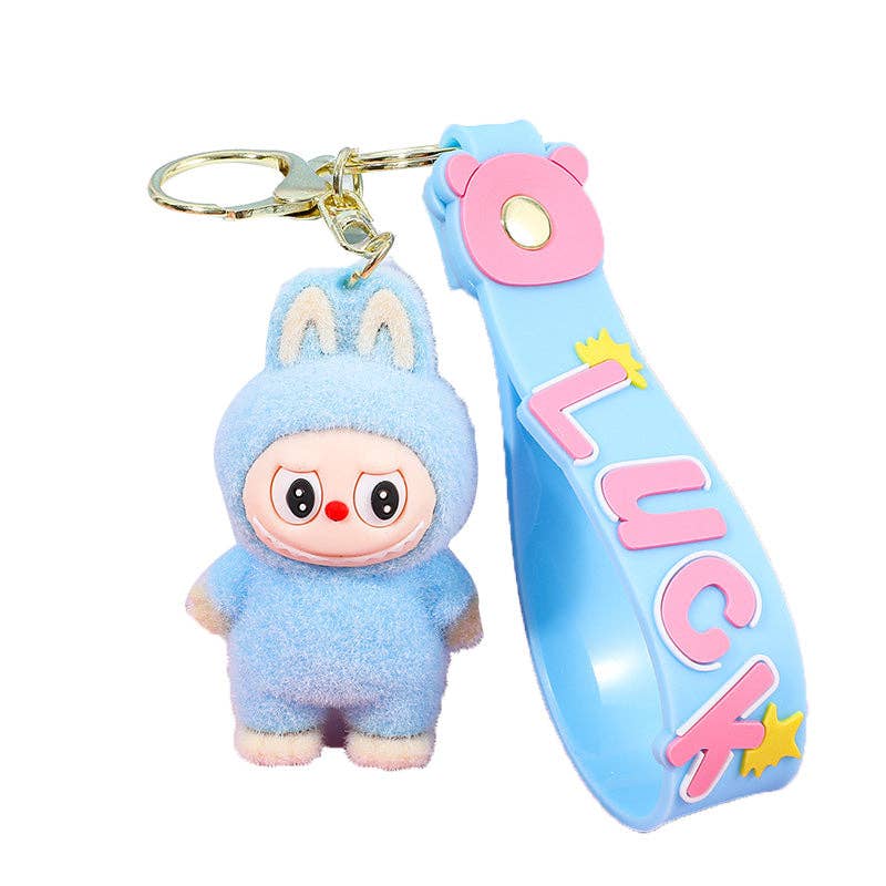 Cartoon Silicone Keychain With Various Character Designs