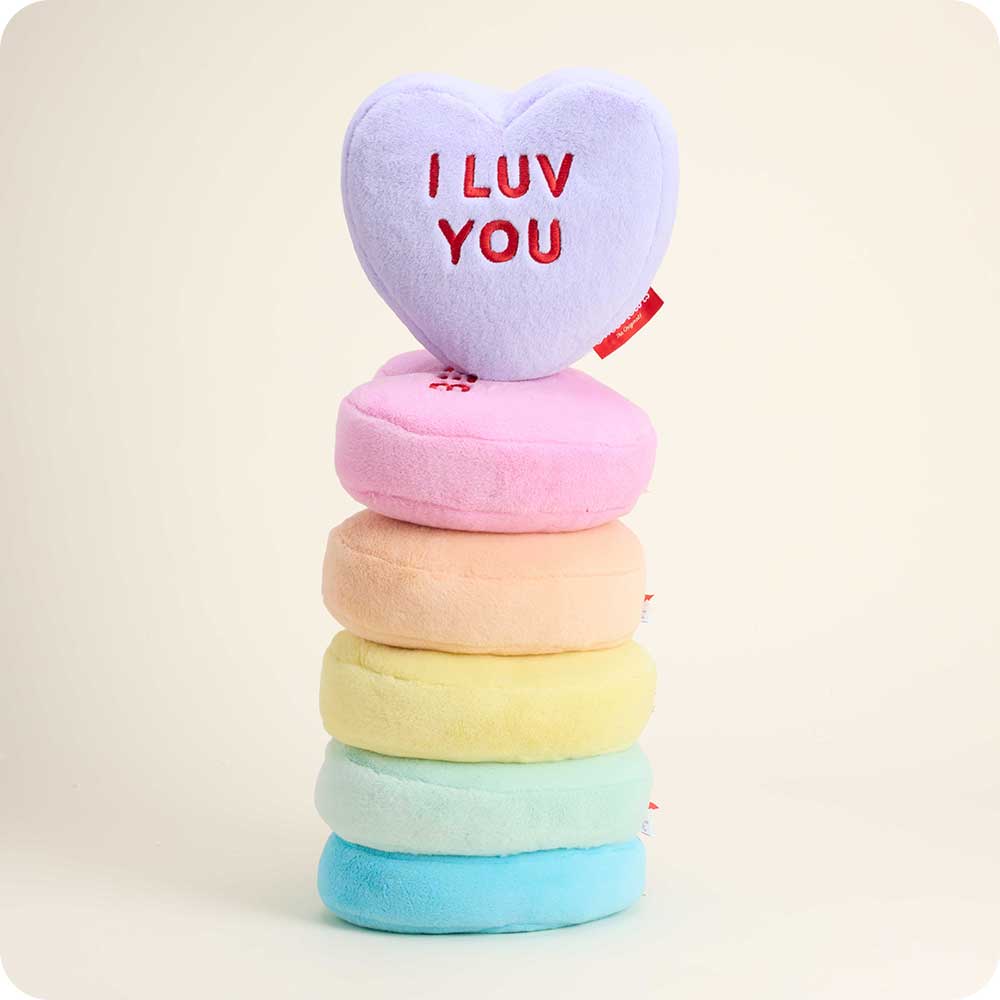 Sweethearts BESTIE Convo Heart Warmies