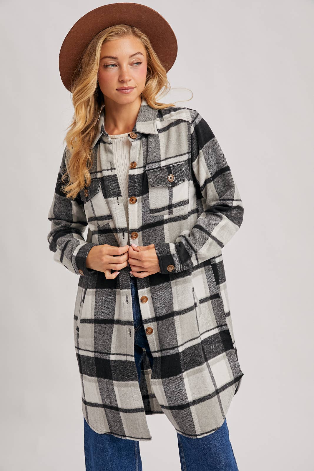 FLANNEL  PLAID SHACKET